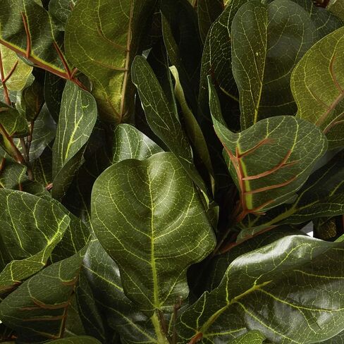 Nearly Natural 6ft Fiddle Leaf Fig Artificial Trees, 72in, Green in Saudi Arabia