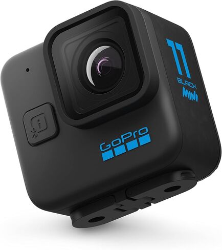 GoPro HERO11 Black Mini - Compact Waterproof Action Camera with 5.3K60 Ultra HD Video, 24.7MP Frame Grabs, 1/1.9" Image Sensor, Live Streaming, Stabilization in Saudi Arabia