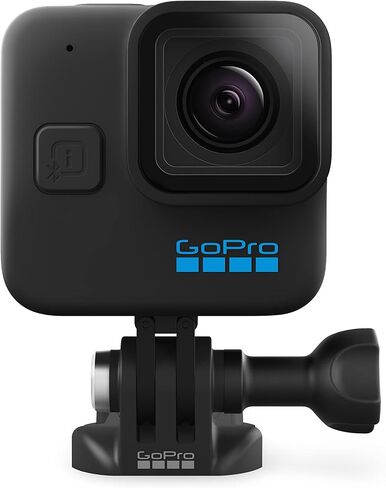 GoPro HERO11 Black Mini - Compact Waterproof Action Camera with 5.3K60 Ultra HD Video, 24.7MP Frame Grabs, 1/1.9" Image Sensor, Live Streaming, Stabilization in Saudi Arabia