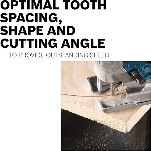 BOSCH U118EF 5-Piece 3-1/8 In. 14-18 Progressive TPI Flexible for Metal U-shank Jig Saw Blades in Saudi Arabia