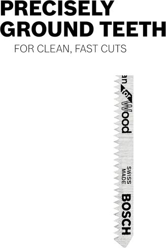 BOSCH U118EF 5-Piece 3-1/8 In. 14-18 Progressive TPI Flexible for Metal U-shank Jig Saw Blades in Saudi Arabia