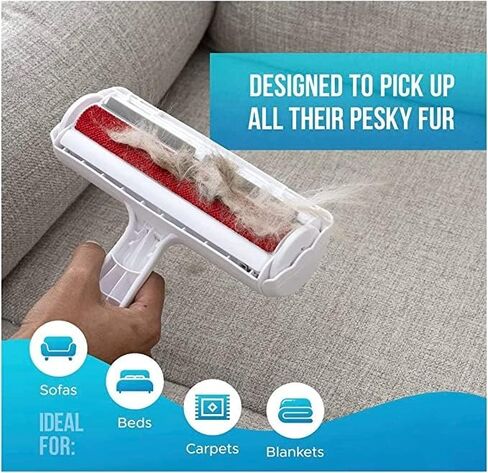 FRESALOVE، مزيل شعر الكلاب، مزيل شعر الحيوانات الأليفة الصغيرة، مزيل شعر الكلاب، مزيل شعر السيارة، لكل فرشاة إزالة الشعر، فرشاة إزالة الشعر، منتجات إزالة شعر القطط in Kuwait