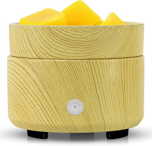 موقد تسخين الشمع - موقد سيراميك 3 في 1 للزيوت العطرية الكهربائية المعطرة لتدفئة الشمع، مذيب الشموع للمنزل والمكتب وغرفة النوم والحمام وغرفة المعيشة هدية وديكور in Kuwait