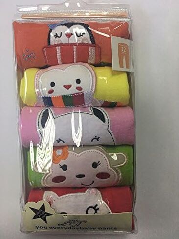 مجموعة هدايا سراويل قصيرة طويلة من القطن للأطفال حديثي الولادة إلى الأطفال الصغار من Monvecle للجنسين متعددة القطع in Kuwait