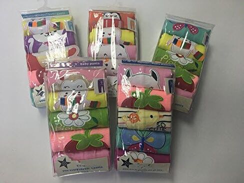 مجموعة هدايا سراويل قصيرة طويلة من القطن للأطفال حديثي الولادة إلى الأطفال الصغار من Monvecle للجنسين متعددة القطع in Kuwait