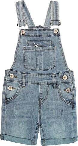 KIDSCOOL SPACE Girls Shorts,Baby Little Girls Stretchy Denim Slim Summer Shortalls in Saudi Arabia