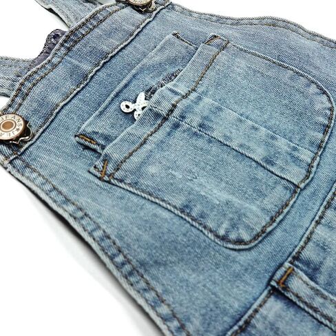 KIDSCOOL SPACE Girls Shorts,Baby Little Girls Stretchy Denim Slim Summer Shortalls in Saudi Arabia
