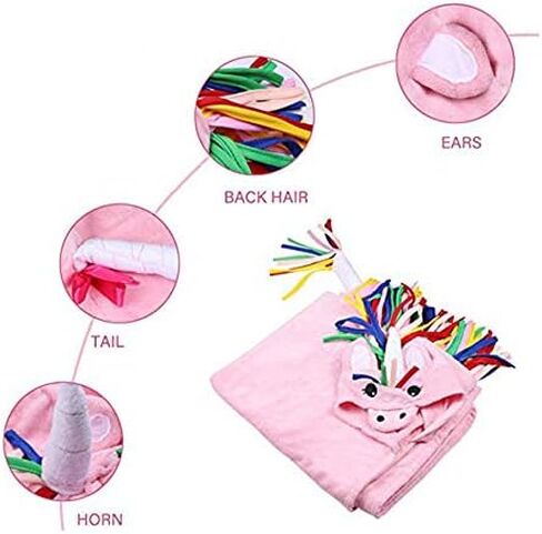 عصير التفاح - 500 - رداء منشفة بغطاء للرأس مصنوع من القطن بنسبة 100% للأولاد والبنات (مقاس 47 بوصة × 27 بوصة) هدايا للأعمار من 2 إلى 13 عامًا... in Kuwait