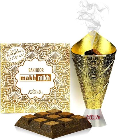 Nabeel Bakhoor Men & Women (Unisex) 40 GM I 1 Pack I Oriental-Woody Incense I Signature Arabian Perfumery I by Nabeel Perfumes in Saudi Arabia