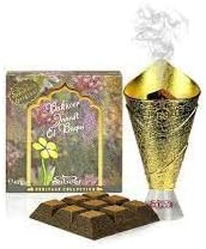 Nabeel Bakhoor Men & Women (Unisex) 40 GM I 1 Pack I Oriental-Woody Incense I Signature Arabian Perfumery I by Nabeel Perfumes in Saudi Arabia