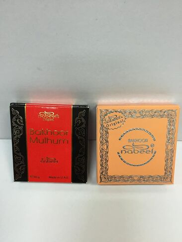 Nabeel Bakhoor Men & Women (Unisex) 40 GM I 1 Pack I Oriental-Woody Incense I Signature Arabian Perfumery I by Nabeel Perfumes in Saudi Arabia