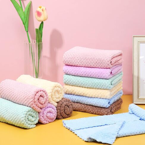 36 Pcs Guinea Pig Blankets Soft Fleece Cage Liners Guinea Pig Accessories Washable Bedding Sleeping Mats Absorbent Bath Towels for Small Animals Pets Rabbit Hamster Rat Dog Hedgehog, 11.8 x 11.8 Inch in Saudi Arabia