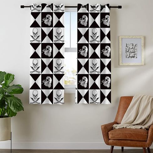 BailiPromise Cute Cartoon Cat Window Curtains for Kids Room 86W x 89L inch,Simple Strokes Animals Window Drapes,Decorative Printed Curtains for Living Room Wall Decor Fabric 2 Panels in Saudi Arabia