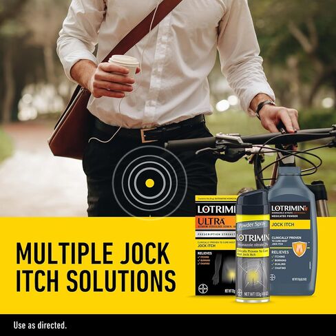 Lotrimin Ultra Antifungal Jock Itch Cream with Butenaﬁne Hydrochloride, Jock Itch Treatment for Men, Women, and Kids Over The Age of 12, 1.1 oz Tube in Saudi Arabia