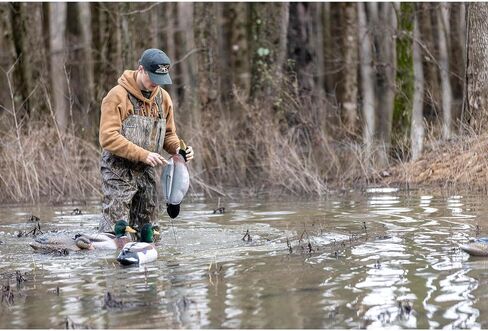 Higdon Outdoors Battleship Rig | Easy Clip Waterfowl Decoy Anchor with Non-Tangle Line | Carabiner Included for Ideal Storage in Saudi Arabia