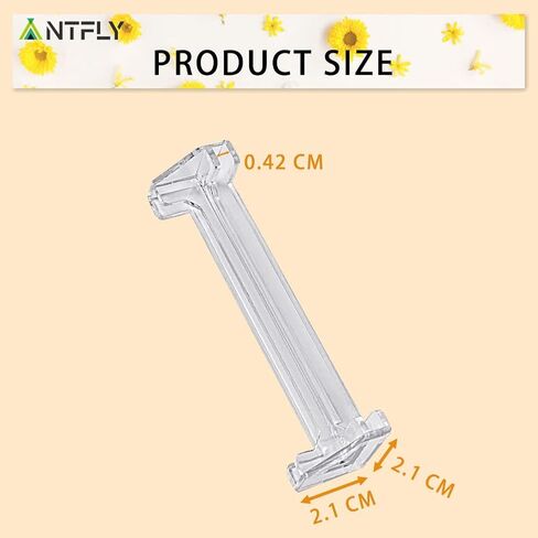 Antfly 6 PCS Vertical Blind Valance Corners, 3.5" Vertical Blind Dust Cover L Valance Return Corner Adapter for L Sharp Dust Cover,Blinds Accessory in Kuwait