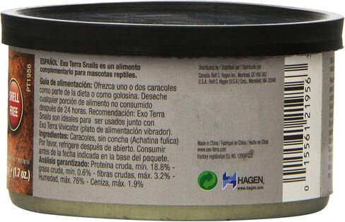 Exo Terra Specialty Reptile Food, Canned XL Crickets for Reptiles, PT1962 in Kuwait