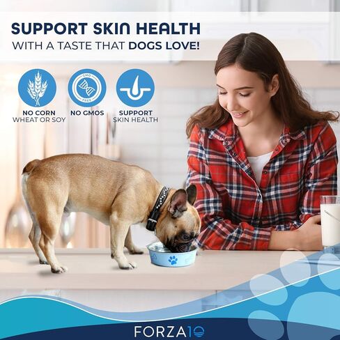 Forza10 Legend Skin Wet Dog Food, Omega 3 Canned Dog Food Grain Free Sensitive Skin Health, Dry Skin Fur Loss, 13.7 oz, Salmon, Adult Dogs, 12 Case in Kuwait