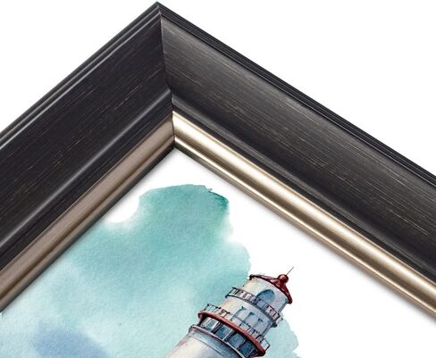 إطار صور Annecy مقاس 8x10 (4 عبوات، ألوان متنوعة) - إطارات صور ريفية مقاس 8x10 مع زجاج حقيقي عالي الدقة - يمكن تثبيته على الحائط وعرض سطح الطاولة in Kuwait