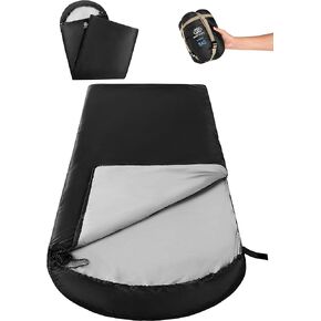 حقيبة نوم خفيفة الوزن للطقس الدافئ للأطفال والبنات والأولاد والكبار، خفيفة الوزن وقابلة للحمل ومريحة ومقاومة للماء مع كيس ضغط، رائعة للتخييم في 3 فصول، وحقيبة الظهر، والسفر، والمشي لمسافات طويلة in Kuwait