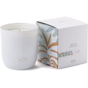 VOY Scented Candle, Fragrant Floral Wildflower Meadow Scent, 55 Hour Burn Time, Premium Blended Soy Candle, High-Fragrance Load, 8 oz Jar Candle, Aromatherapy Candle with Sustainable Gift Packaging in Saudi Arabia