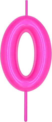 DERVENTA Number Candle Green 2.36 inch Party Celebration Anniversary Decoration Perfect Birthday Brunch Dessert Cake Topper 1 Piece (Number 2 Green) in Saudi Arabia