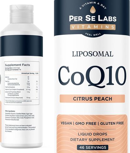 Nutra Well Vitamins Liquid 7.6oz CoQ10 Liposomal in Kuwait