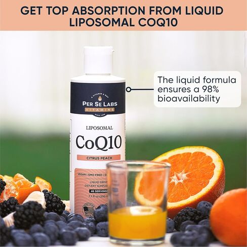 Nutra Well Vitamins Liquid 7.6oz CoQ10 Liposomal in Kuwait