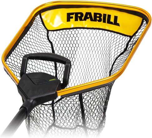 Frabill Trophy Haul Power Extend Fishing Net | Premium Landing Net with Built in Light and Telescoping Handle | Available in Multiple Hoop Sizes in Kuwait