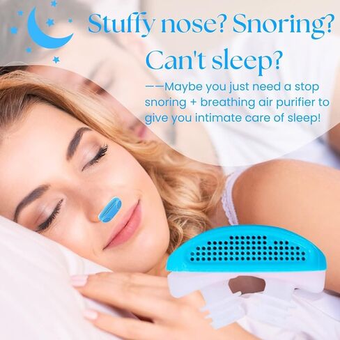 KAISHANE أجهزة مكافحة الشخير، حلول الشخير، أجهزة تنقية هواء الأنف لوقف الشخير، أدوات تقليل الشخير للرجال والنساء، أفضل الحلول لتخفيف احتقان التنفس، النوم المريح in Kuwait
