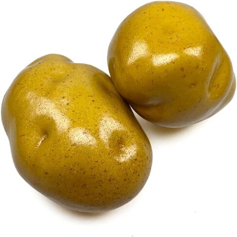 10 قطع من الخضروات الاصطناعية، بطاطس وهمية وجزر وثوم وبصل ذرة، خضروات مزيفة واقعية نابضة بالحياة لتزيين المطبخ in Kuwait