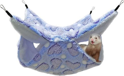 Guinea Pig Hammock for Cage 13.3X13.3,Sugar Glider Hammock,Reusable in Saudi Arabia