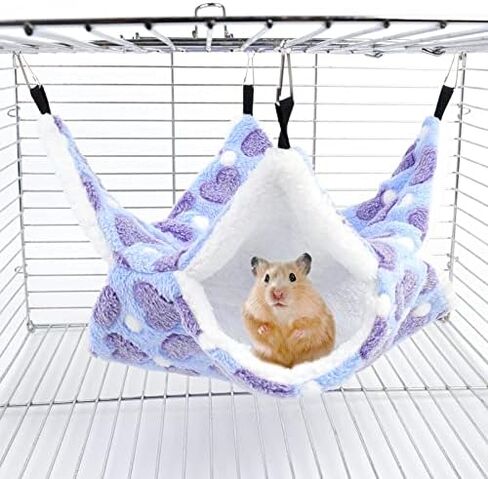 Guinea Pig Hammock for Cage 13.3X13.3,Sugar Glider Hammock,Reusable in Saudi Arabia