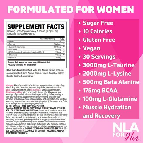 نلا فور هير - هير امينوس - (رينبو كاندي - 30 حصة) - مزيج الأحماض الأمينية الشامل بي سي ايه ايه - يدعم زيادة القدرة على التحمل ويساعد على بناء العضلات الهزيلة وتحسين الترطيب وتعزيز الشفاء in Kuwait