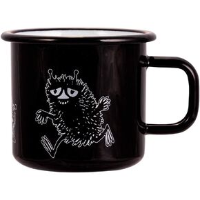 Moomin Mug Stinky, Black, Enamel, 370ml in Saudi Arabia