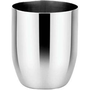 Ahimsa Stainless Steel Concious Cup Pack of 4 | 4 x 8 Ounce Cup | Toddler Dishware | No Plastic | 100% BPA Free | Dishwasher Safe (Iridescent Blue)