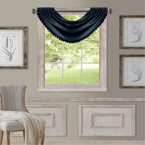 Elrene Home Fashions All Seasons Energy Efficient Room Darkening Rod Pocket Window Panel, 52" x 84" (1), Ivory in Kuwait