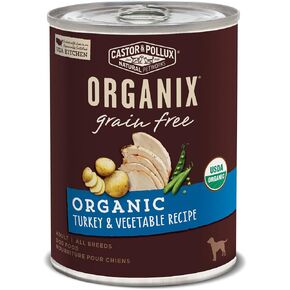 Castor & Pollux Organix Grain Free Organic Turkey & Vegetable Recipe Adult Canned Dog Food, (12) 12..7oz cans in Kuwait