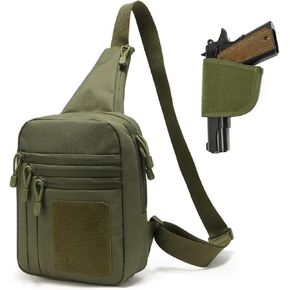 Shoulder holster bag for concealed carry of handguns Chest pack with Sling Ccw Sling Bag Tactical Crossbody Bag | concealed carry in Kuwait