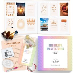 مجموعة ادوات مظاهر للتظاهر المتعمد، مجموعة قانون الجذب لتحديد النية، كتاب تصور دريم لايف، مجموعات سجل القصاصات (مظاهر) in Kuwait