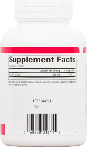 Natural Factors, Calcium Citrate, Helps Maintain Strong Bones and Teeth, 90 tablets (90 servings) in Saudi Arabia