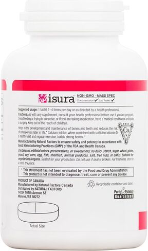 Natural Factors, Calcium Citrate, Helps Maintain Strong Bones and Teeth, 90 tablets (90 servings) in Saudi Arabia