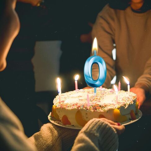 شموع كعكة عيد الميلاد رقم 4، شمعة عيد ميلاد برقم ثلاثي الأبعاد، زينة لتزيين كعكة عيد الميلاد الرابع (ذهبي) in Kuwait