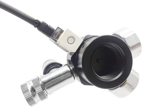 FZONE Aquarium CO2 Regulator for Paintball with DC Solenoid and Aluminum Alloy Bubble Counter and Check Valve in Kuwait