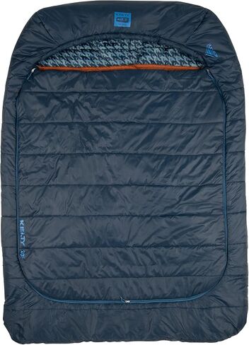 حقيبة نوم Kelty Tru.Comfort Doublewide 20 درجة - حقيبة نوم للتخييم الاصطناعية لشخصين للأزواج والتخييم العائلي in Saudi Arabia