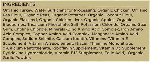 Castor & Pollux Organix Grain Free Organic Turkey & Vegetable Recipe Adult Canned Dog Food, (12) 12..7oz cans in Kuwait