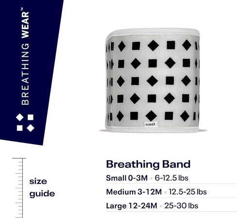 Nanit Breathing Band - Medium, Blush in Kuwait