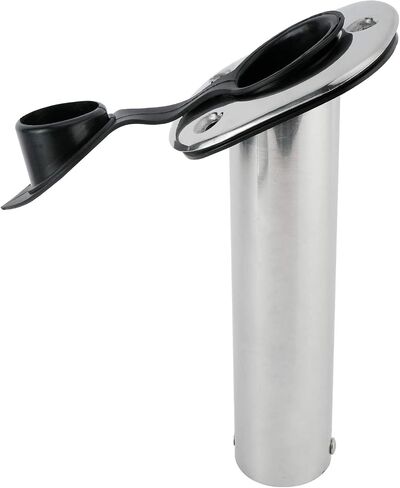 YaeMarine 4Pcs Stainless Steel Rod Holders with Rubber Cap, Liner, Gasket in Saudi Arabia