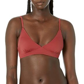 Amazon Essentials Women's Light-Support Classic Bikini Swimsuit Top