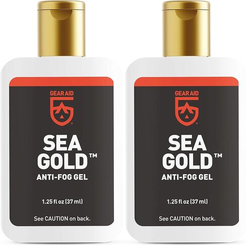 Gear Aid Sea Gold Anti-fog Gel Coating for SCUBA Dive Masks, 1.25 oz, 2 Pack in Saudi Arabia